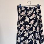 Vintage Maurice’s Black Yellow Floral Maxi Skirt Womens 4 Casual Fall Peasant Photo 4