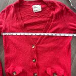 American Eagle  Outfitters Women's Cardigan, Dark Pink, Size Large, Y2K Vintage Photo 6