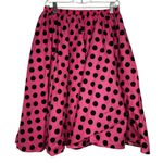 Black & Pink Polka Dot 50's‎ Skirt Photo 0