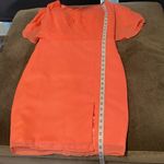 Women’s Chiffon Knee Length Dress with Draping Sleeves & Zip Up Back Size 12 Photo 12