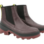 Sorel  Women's Brex Boot Chelsea Waterproof Boots 10 New Cinder Black Platform Photo 0