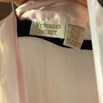 Victoria's Secret  Gold Label Pink Satin Robe Intimates Photo 1