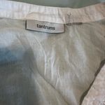 Tantrums Women White Tunic Gauze embroidery. Cottagecore Peasant Blouse Photo 5