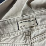 Free People NWT FREE PEOPLEX WE THE FREE ASTER Seamed STRAIGHT-LEG JEANS In ECRU Photo 12