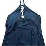 Leilani Tankini‎ Bikini Top Black Size 8 Photo 1