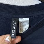 Divided  By H&M Women Crew Neck Pullover Sweater Blue‎ Size XS Photo 3