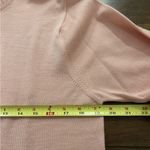 Talbots Pale Pink 100% Italian Merino Wool Turtleneck Sweater Size Medium Photo 2