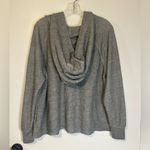 Wildfox  Sweatshirt‎ Hoodie Women’s Small Gray Oversized Lace Up Hutton USA Made Photo 1