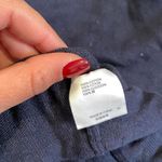 Brandy Melville Navy  off the shoulder top. 100% cotton Photo 5