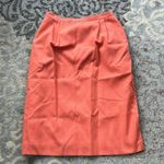 Vintage Town Squires Two Piece Skirt Set Orange 16 Photo 7