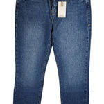 Good American  Good Classic‎ Raw Hem Jeans 2/26 NWT Photo 0