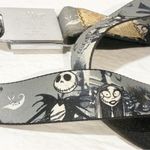 Buckle Down Disney Nightmare Before Christmas Adjustable Metal Buckle Belt Black Photo 3