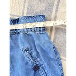 Kate & Sam Denim Chambray Shorts Casual Summer Drawstring Waist Blue Size M Size M Photo 2