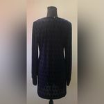 Ralph Lauren Lauren - Dark Blue Long Sleeve Sheath Dress Size L Photo 2