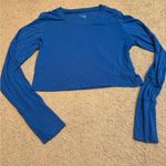 Aerie Offline Blue Women's Long Sleeve Top Photo 2
