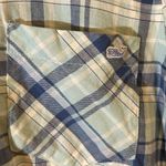 Vineyard Vines  Women’s Blue Plaid Relaxed Long Sleeve Button DownSize 10-NWOTS Photo 2