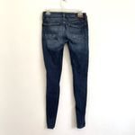 American Eagle AE Jegging Dark Wash Ripped Rips Distressed Jeggings Jeans 2 REG Photo 10