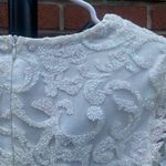 Pretty Little Thing  White Paisley Sparkle Mini Dress Photo 2