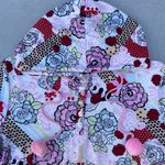 PJ Couture Floral Pink Hoodie Pullover Shirt Photo 2
