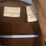 kim rogers  Brown faux Suede Blazer Size PS Photo 3