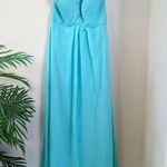David's Bridal AW Aderes Bridesmaid Prom Formal Special Occasion Wedding Guest Dress, Blue, 14 Photo 4