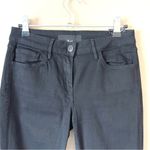 3x1  NYC | Black Straight Leg Raw Hem Denim Jeans Sz 25 Photo 2