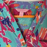 Lilly Pulitzer Lilly Pulitzer silk long sleeve floral multicolor button up top size XS Photo 2