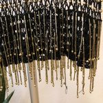 Handmade Beaded Net Tank Top Black Size M Photo 2