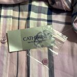 CATHERINES plus size women’s 3X long sleeve plaid roll tab sleeves pink & purple Photo 6