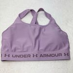 Under Armour  Lavender Cross back Mid Sport Bra Size M Photo 1