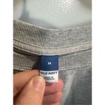 Old Navy  Grey Crewneck Sweatshirt Woman’s Size Medium Photo 3