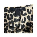 All Saints Leowa Leopard Pleated Midi Dress Size: XS Photo 4