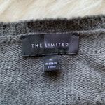 The Limited  Black Asymmetrical Sweater Photo 6