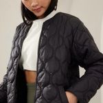 Athleta Black Puffer Jacket Brand new without tags Size L Photo 0