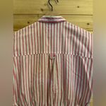 Vintage 60’s Alternating Current Size Medium Pinstripe Collared Romper Pink Photo 12
