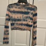 Missguided sheer long sleeve cropped top size 2⭐️ Photo 0