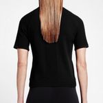 Nike  TECH KNIT V-Neck TOP T-Shirt Black Sz XS NEW Photo 3