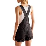 We The Free Ziggy Charcoal Denim Shortalls size M Photo 1