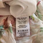 Sau Lee Frieda Silk Dress Size 8 Semi Sheer Sleeveless Open Back Floral Pink Photo 12