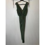 MISA Los Angeles NWT Olive Green Domino Spaghetti Strap Maxi Dress Size XS Photo 1