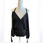 For Love & Lemons  Buenos Noches Bodysuit Noir Size S Photo 1