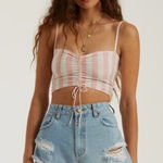 Billabong Beaud Up Top Clinch Tie Crop Photo 0