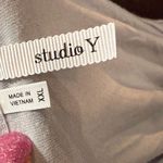 Studio Y  size XXL silver sequin , tank top Photo 3