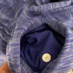 Lululemon 8 Quarter Zip Pullover in Multi-blue Streaked Pattern Photo 1