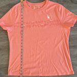 Spyder  Activewear T Shirt Orange Size Large Photo 4