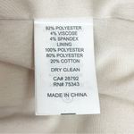 House of Harlow 1960 Long Double Breasted Blazer Cream & Tan Glen Plaid Size XS Photo 10