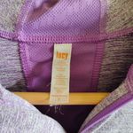 Lucy Workout Jacket 1/4 Zip Mesh Insert Thumbholes Purple Womens Size S Athletic Photo 1