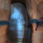 Lucchese  1883 Savannah Black Mad Dog Goat Leather Snip Toe Western Boots Size 10 Photo 10