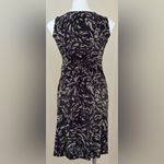 SimplyVera VeraWang Black & Brown/Gray Yellow Ornaments Dress Sz 2 Pull Over. Photo 6