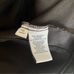 Carmen Marc Valvo Black Faux Suede Utility Jacket Large Photo 6